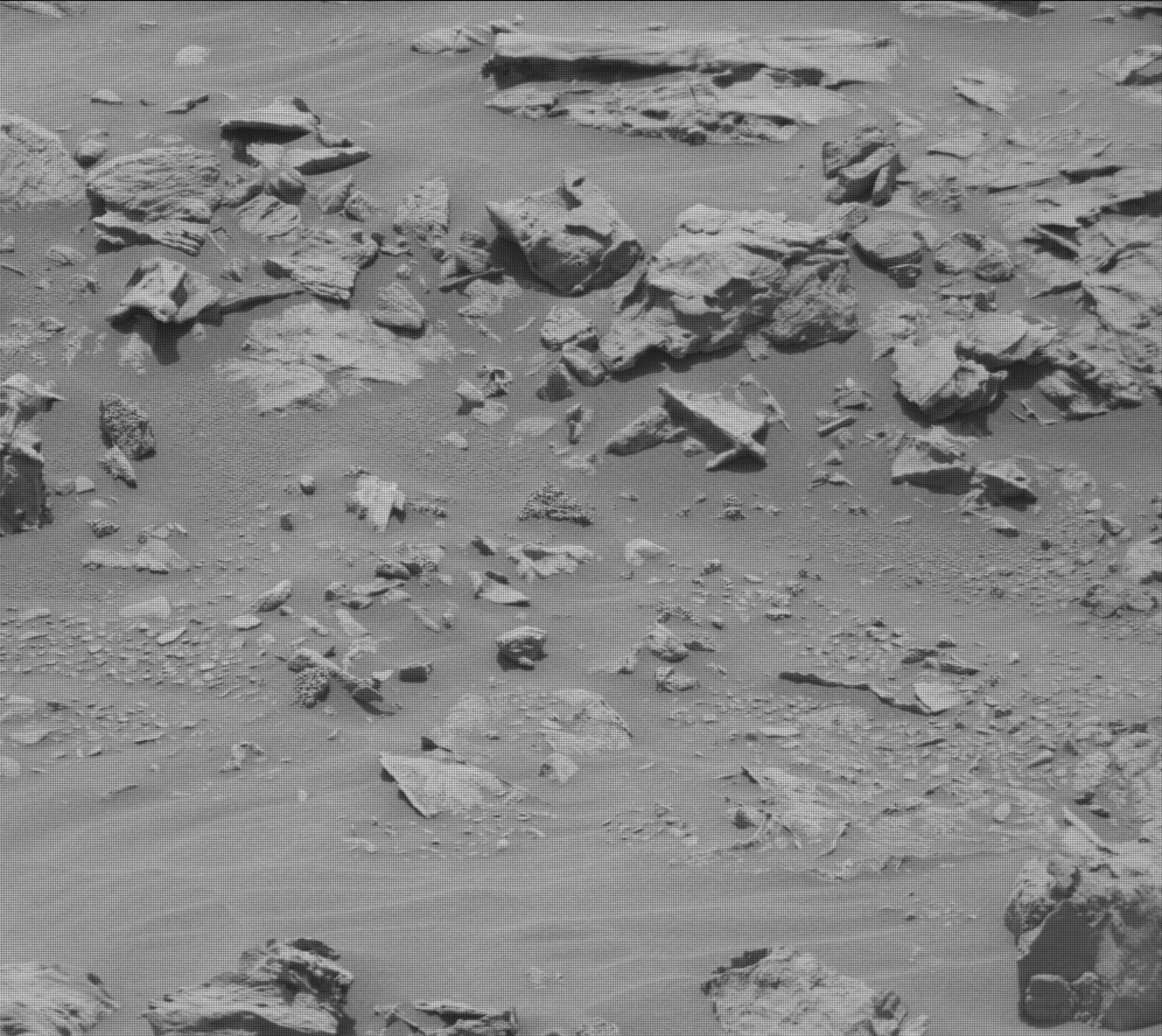 Nasa's Mars rover Curiosity acquired this image using its Mast Camera (Mastcam) on Sol 3401