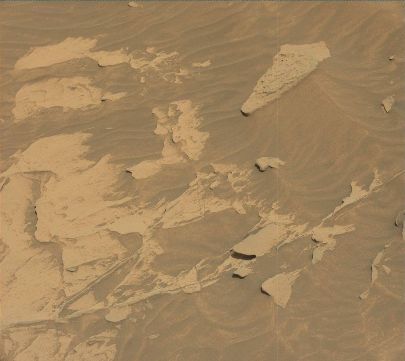 Nasa's Mars rover Curiosity acquired this image using its Mast Camera (Mastcam) on Sol 3406