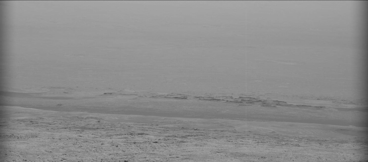 Nasa's Mars rover Curiosity acquired this image using its Mast Camera (Mastcam) on Sol 3407