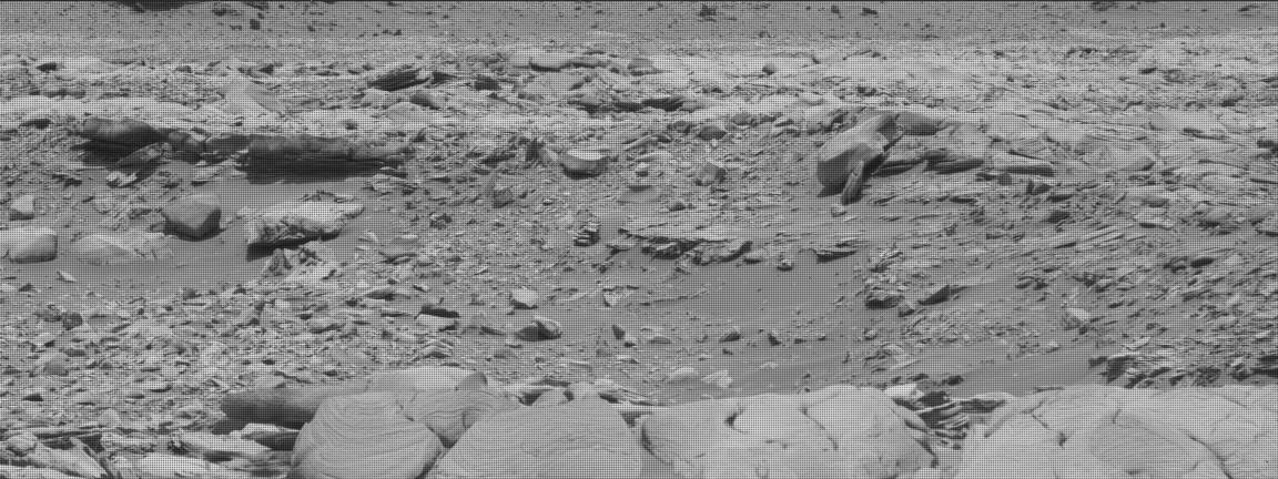 Nasa's Mars rover Curiosity acquired this image using its Mast Camera (Mastcam) on Sol 3413