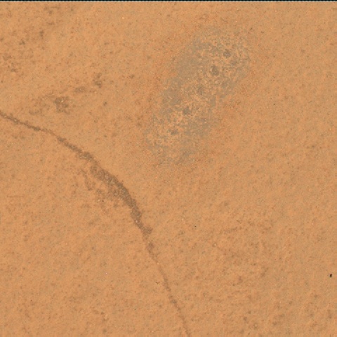 Nasa's Mars rover Curiosity acquired this image using its Mars Hand Lens Imager (MAHLI) on Sol 3413