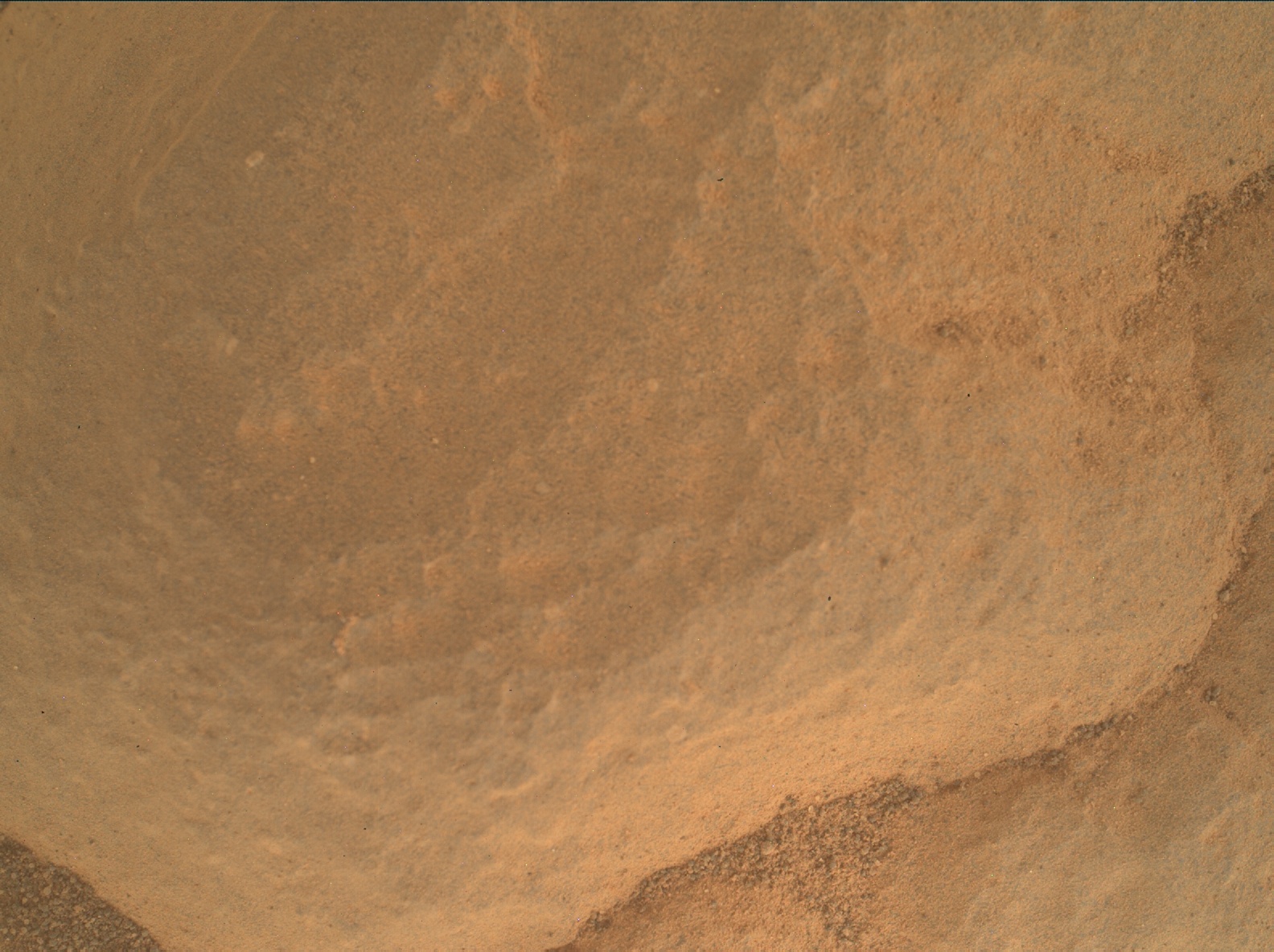 Nasa's Mars rover Curiosity acquired this image using its Mars Hand Lens Imager (MAHLI) on Sol 3415