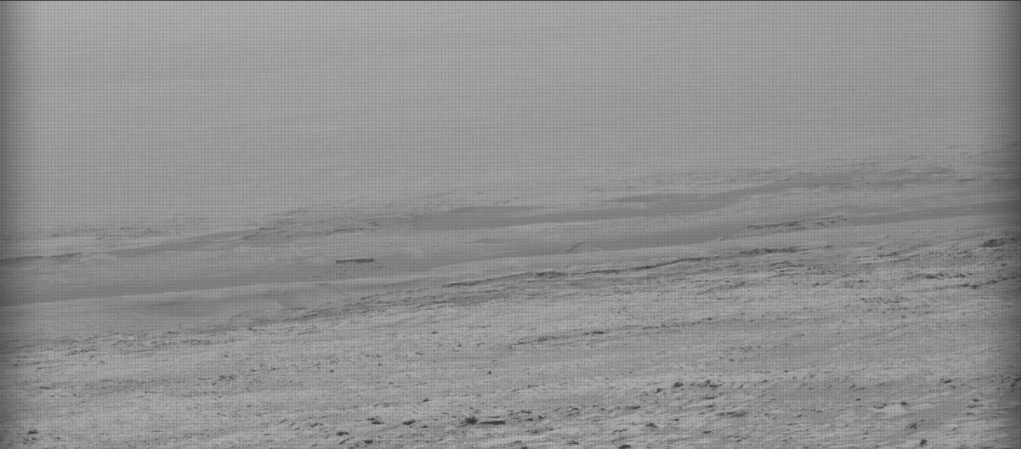 Nasa's Mars rover Curiosity acquired this image using its Mast Camera (Mastcam) on Sol 3416