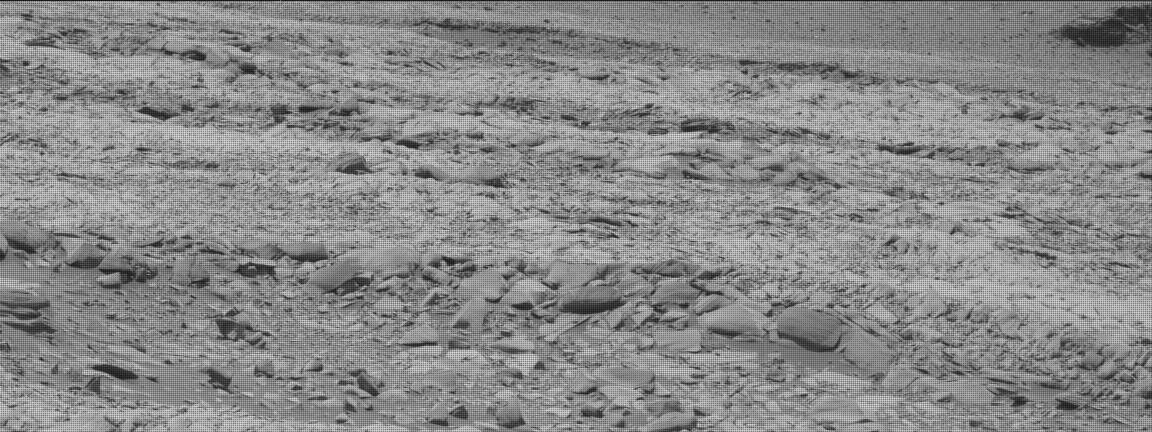 Nasa's Mars rover Curiosity acquired this image using its Mast Camera (Mastcam) on Sol 3417