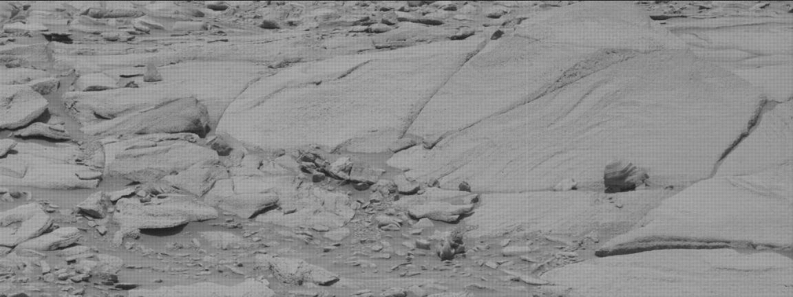 Nasa's Mars rover Curiosity acquired this image using its Mast Camera (Mastcam) on Sol 3419