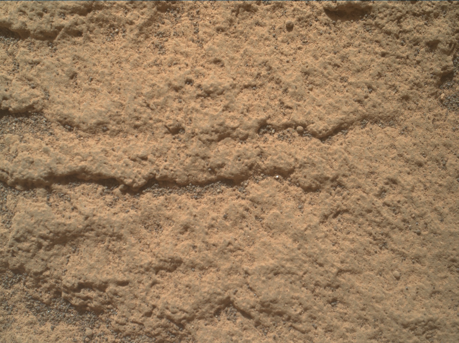 Nasa's Mars rover Curiosity acquired this image using its Mars Hand Lens Imager (MAHLI) on Sol 3419