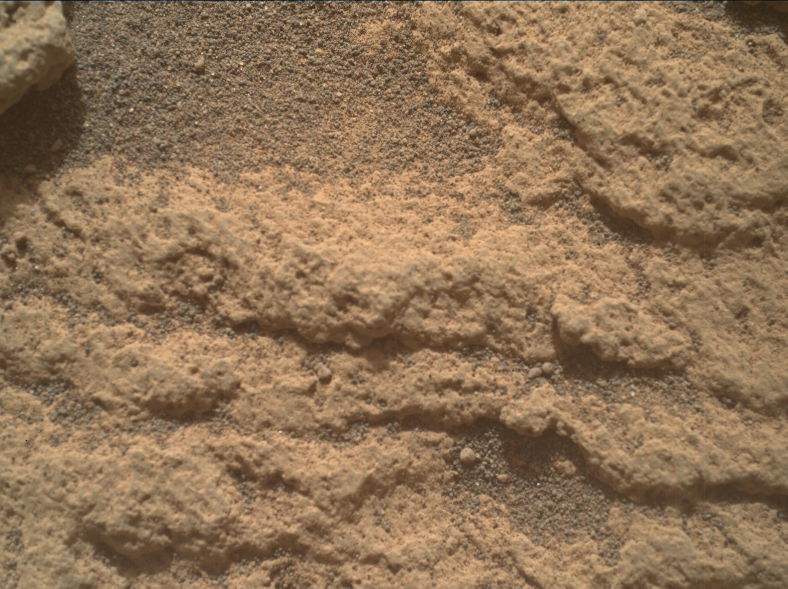 Nasa's Mars rover Curiosity acquired this image using its Mars Hand Lens Imager (MAHLI) on Sol 3419