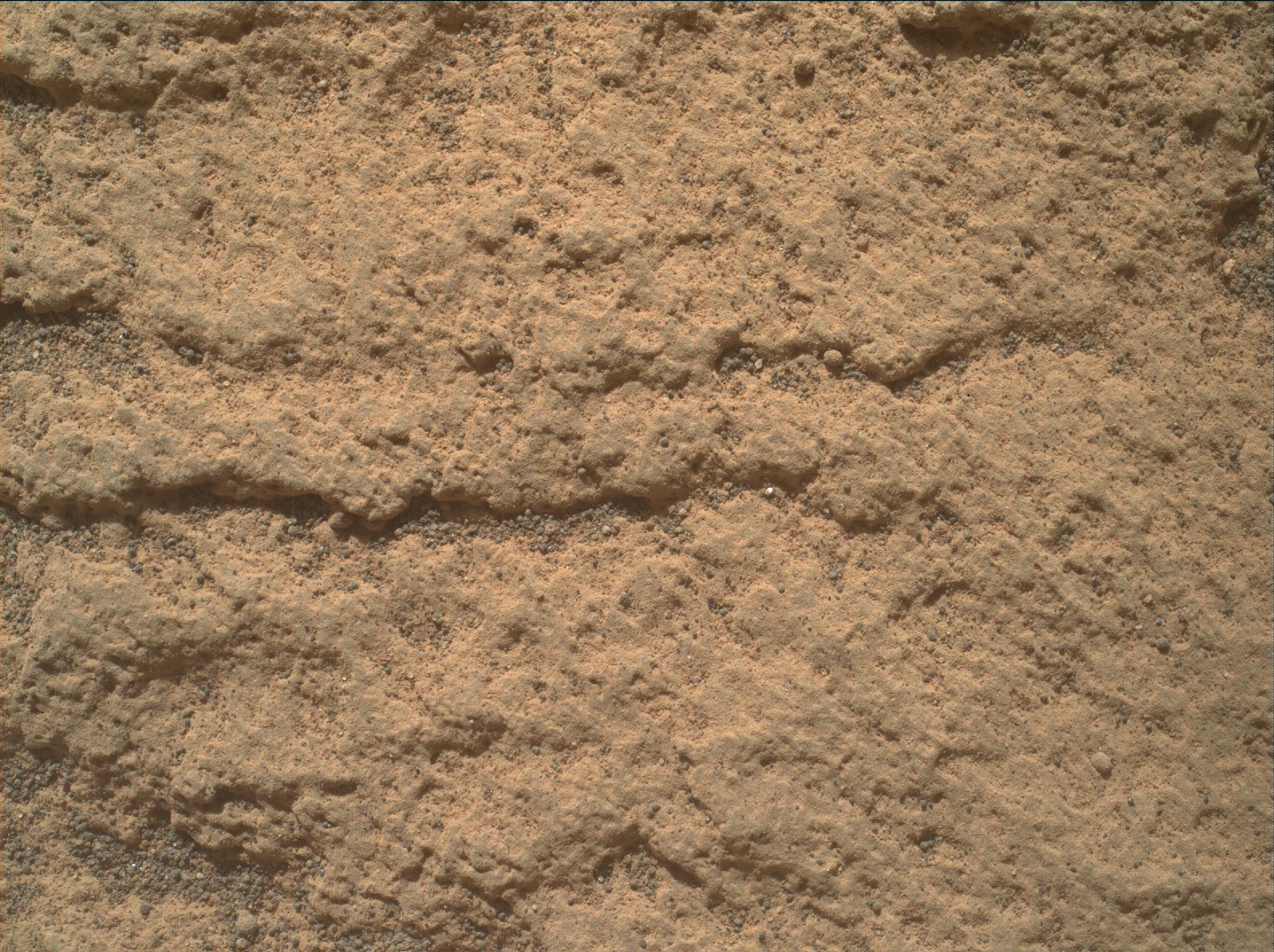 Nasa's Mars rover Curiosity acquired this image using its Mars Hand Lens Imager (MAHLI) on Sol 3420