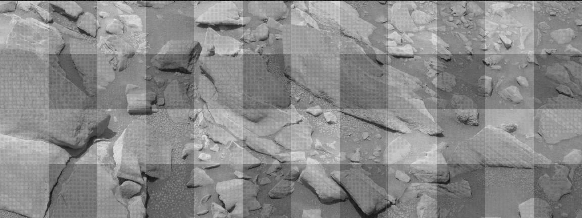 Nasa's Mars rover Curiosity acquired this image using its Mast Camera (Mastcam) on Sol 3423