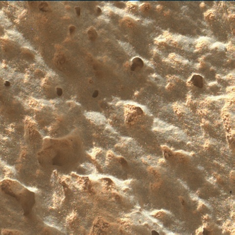 Nasa's Mars rover Curiosity acquired this image using its Mars Hand Lens Imager (MAHLI) on Sol 3425
