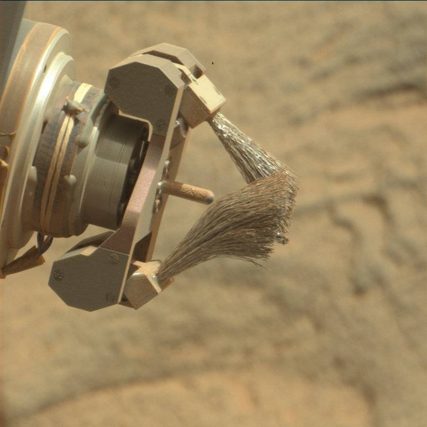 Nasa's Mars rover Curiosity acquired this image using its Mast Camera (Mastcam) on Sol 3435