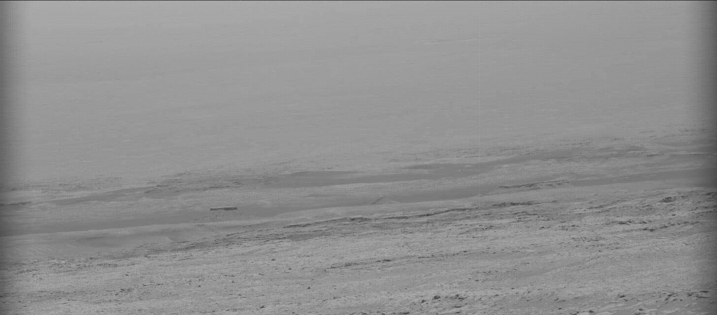 Nasa's Mars rover Curiosity acquired this image using its Mast Camera (Mastcam) on Sol 3436