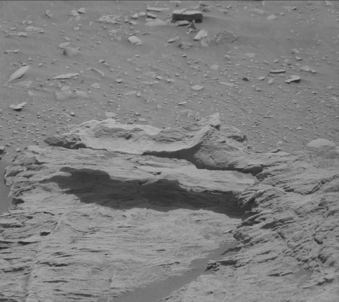 Nasa's Mars rover Curiosity acquired this image using its Mast Camera (Mastcam) on Sol 3437