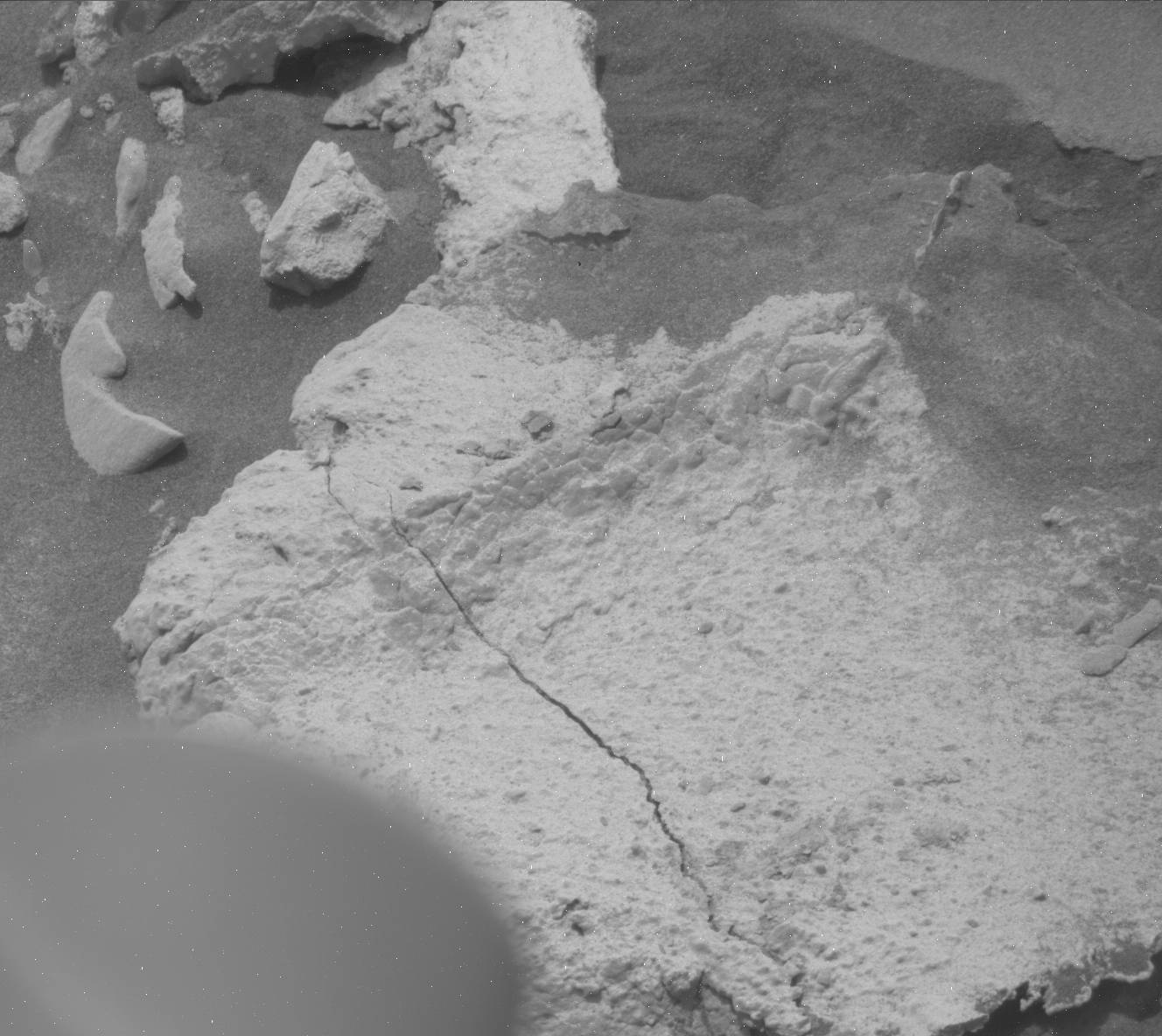 Nasa's Mars rover Curiosity acquired this image using its Mast Camera (Mastcam) on Sol 3440