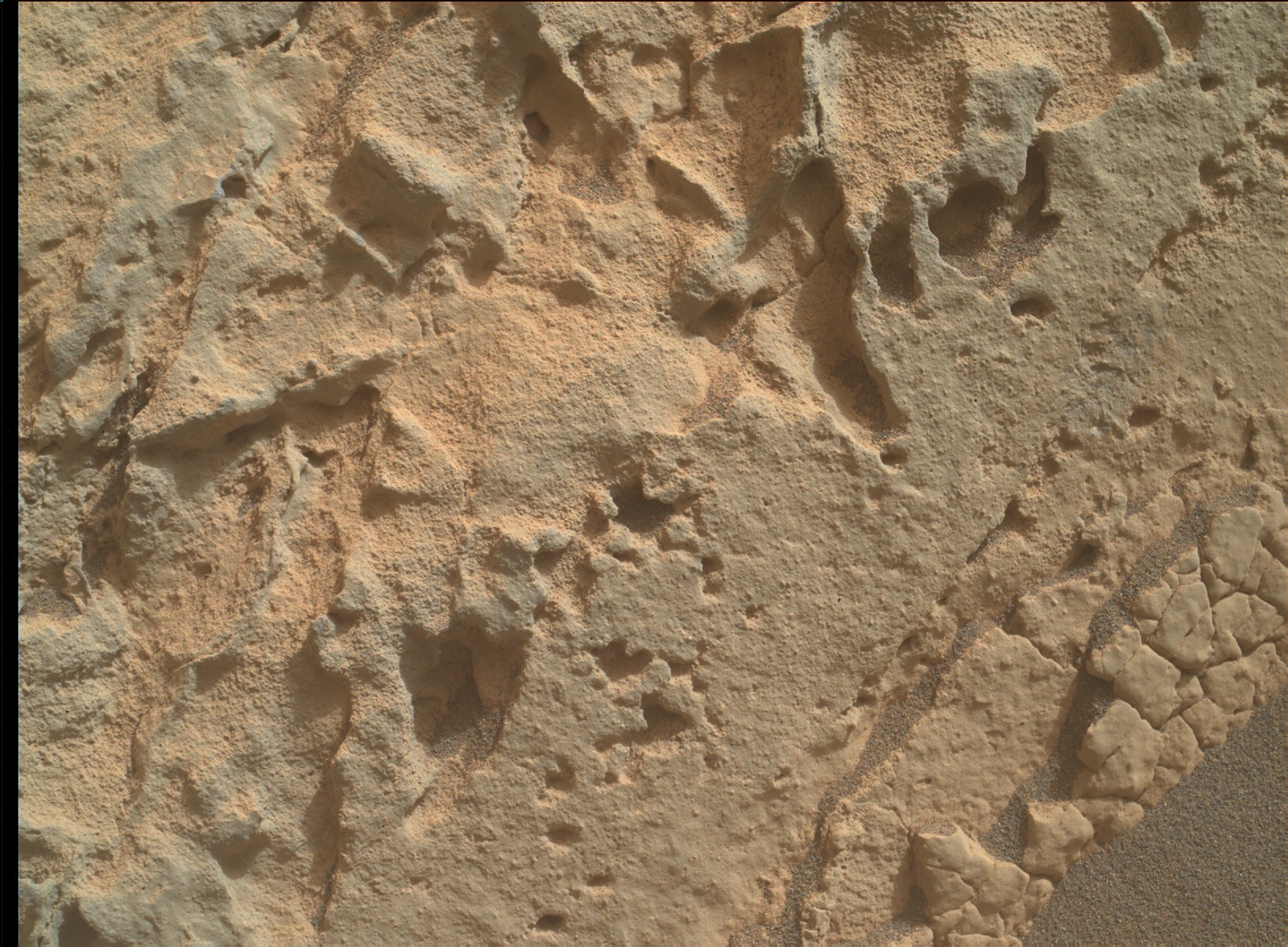 Nasa's Mars rover Curiosity acquired this image using its Mars Hand Lens Imager (MAHLI) on Sol 3442