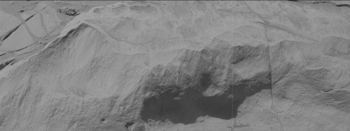 Nasa's Mars rover Curiosity acquired this image using its Mast Camera (Mastcam) on Sol 3444