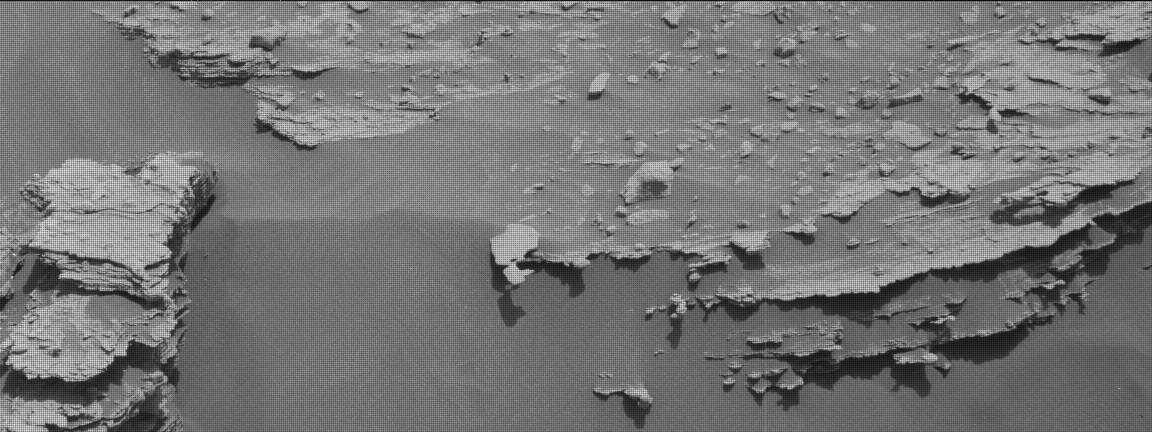 Nasa's Mars rover Curiosity acquired this image using its Mast Camera (Mastcam) on Sol 3449