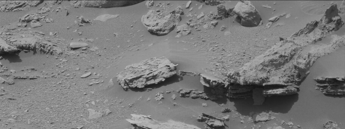 Nasa's Mars rover Curiosity acquired this image using its Mast Camera (Mastcam) on Sol 3451