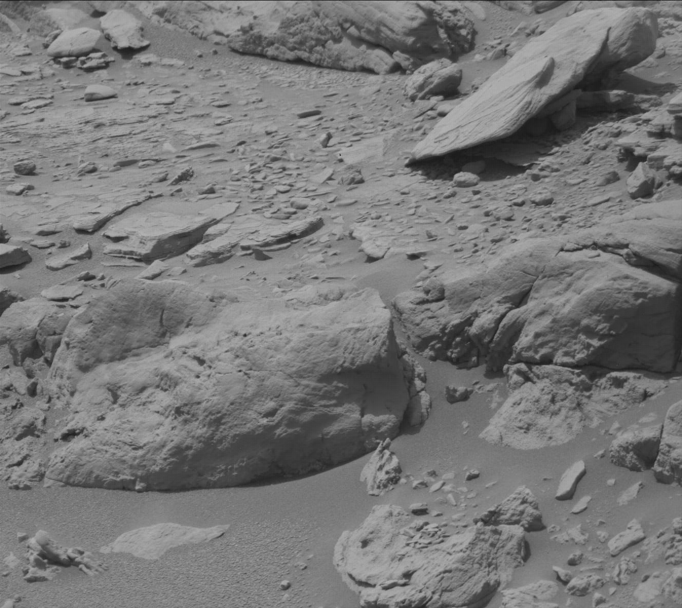 Nasa's Mars rover Curiosity acquired this image using its Mast Camera (Mastcam) on Sol 3451