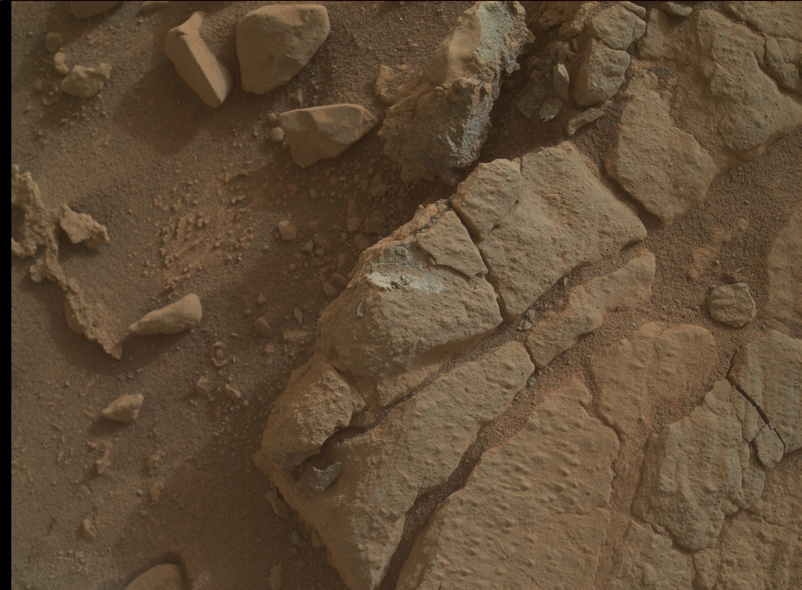 Nasa's Mars rover Curiosity acquired this image using its Mars Hand Lens Imager (MAHLI) on Sol 3451