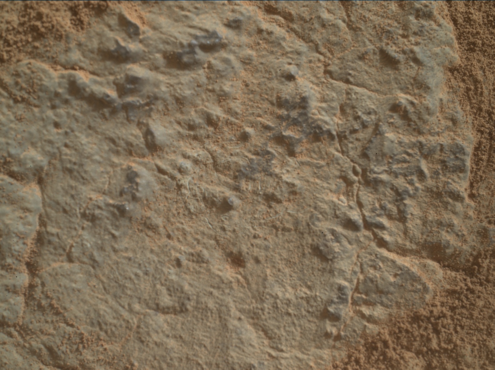 Nasa's Mars rover Curiosity acquired this image using its Mars Hand Lens Imager (MAHLI) on Sol 3451