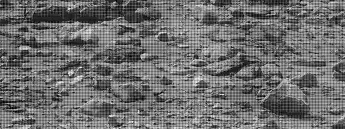 Nasa's Mars rover Curiosity acquired this image using its Mast Camera (Mastcam) on Sol 3454