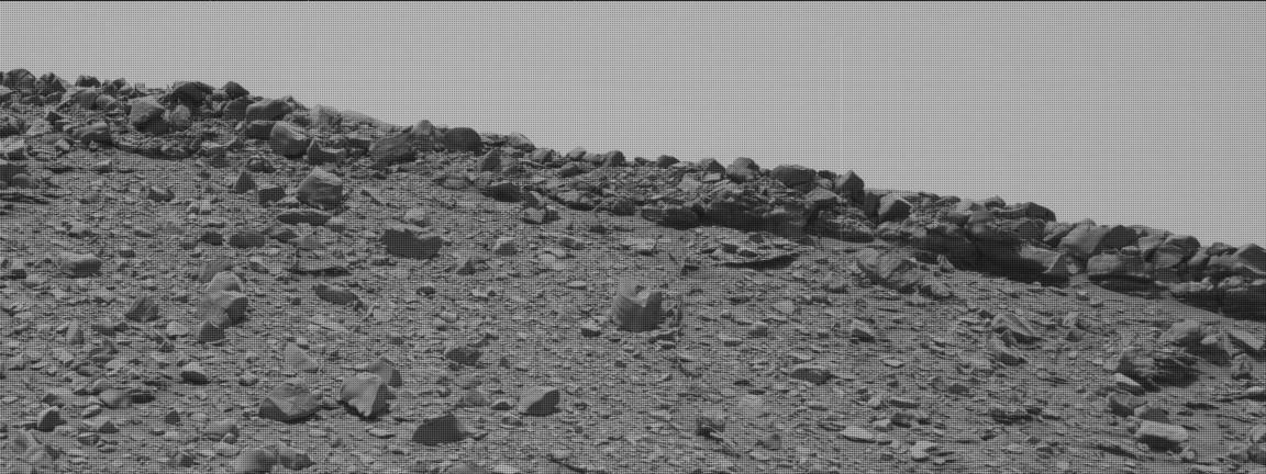 Nasa's Mars rover Curiosity acquired this image using its Mast Camera (Mastcam) on Sol 3456