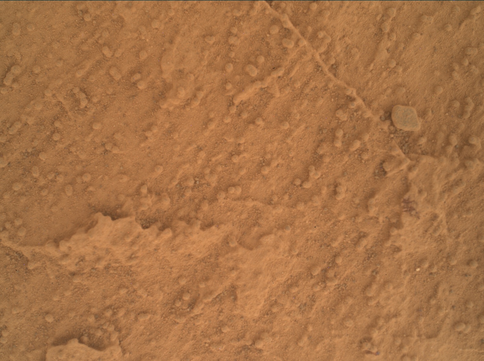 Nasa's Mars rover Curiosity acquired this image using its Mars Hand Lens Imager (MAHLI) on Sol 3456