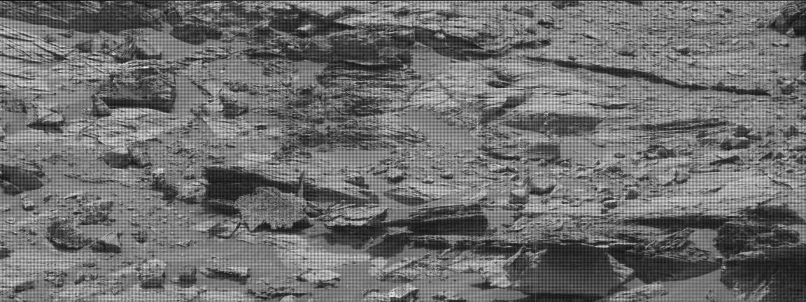 Nasa's Mars rover Curiosity acquired this image using its Mast Camera (Mastcam) on Sol 3458