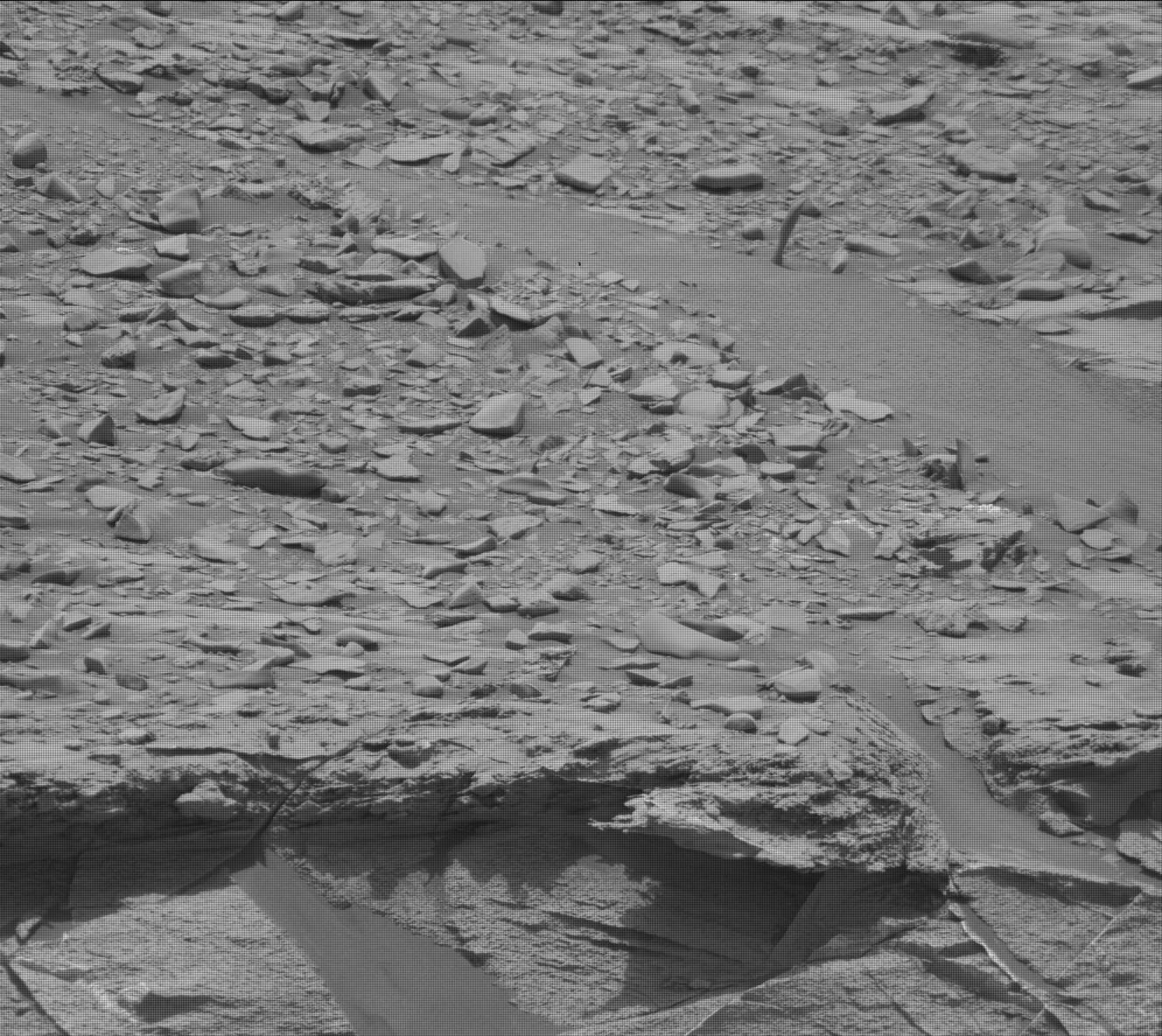 Nasa's Mars rover Curiosity acquired this image using its Mast Camera (Mastcam) on Sol 3458