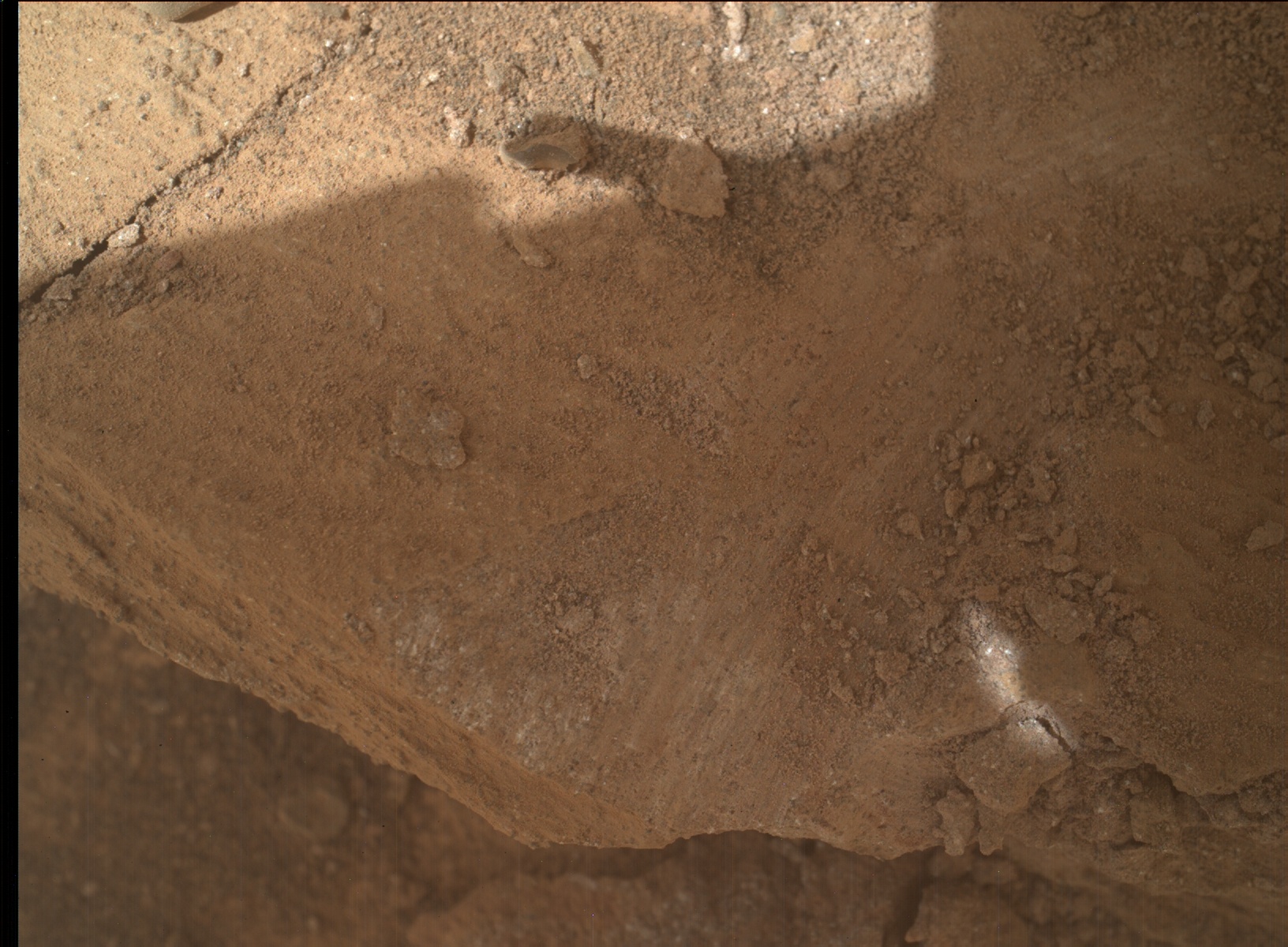 Nasa's Mars rover Curiosity acquired this image using its Mars Hand Lens Imager (MAHLI) on Sol 3458