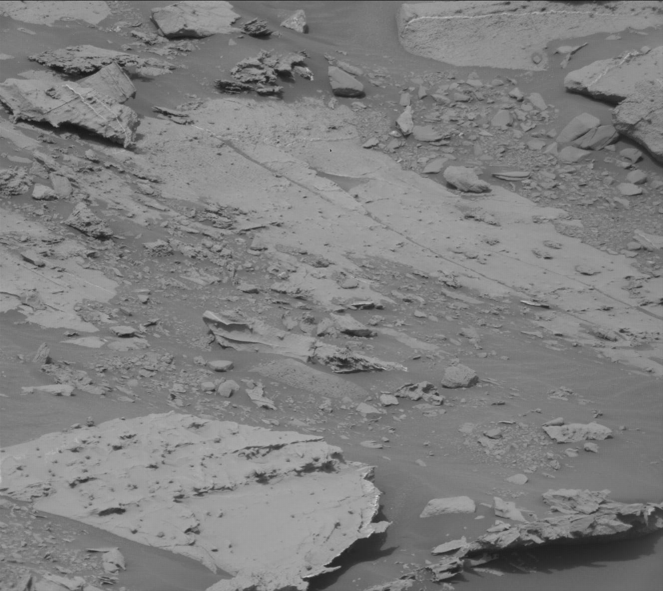 Nasa's Mars rover Curiosity acquired this image using its Mast Camera (Mastcam) on Sol 3460