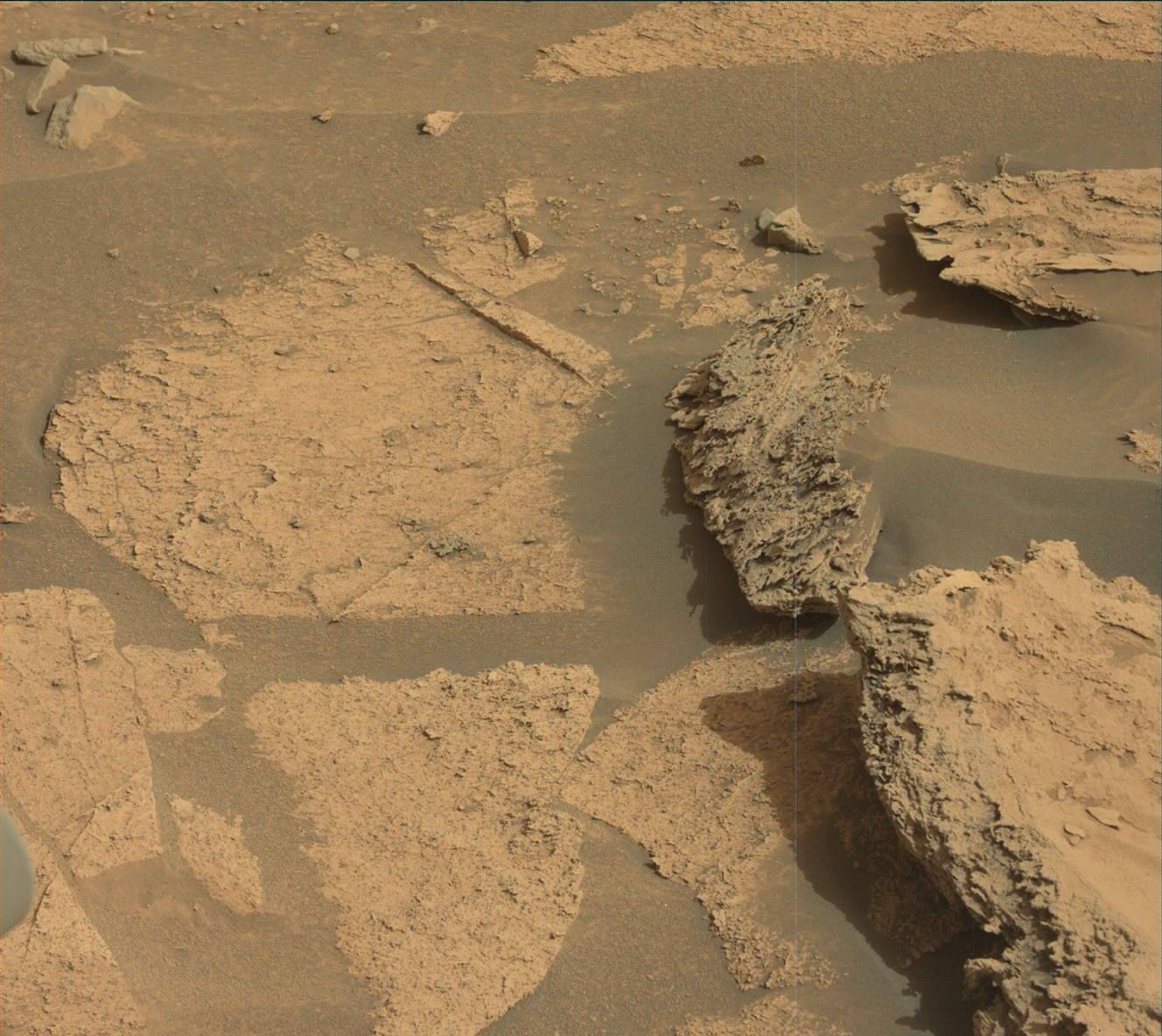 Nasa's Mars rover Curiosity acquired this image using its Mast Camera (Mastcam) on Sol 3461