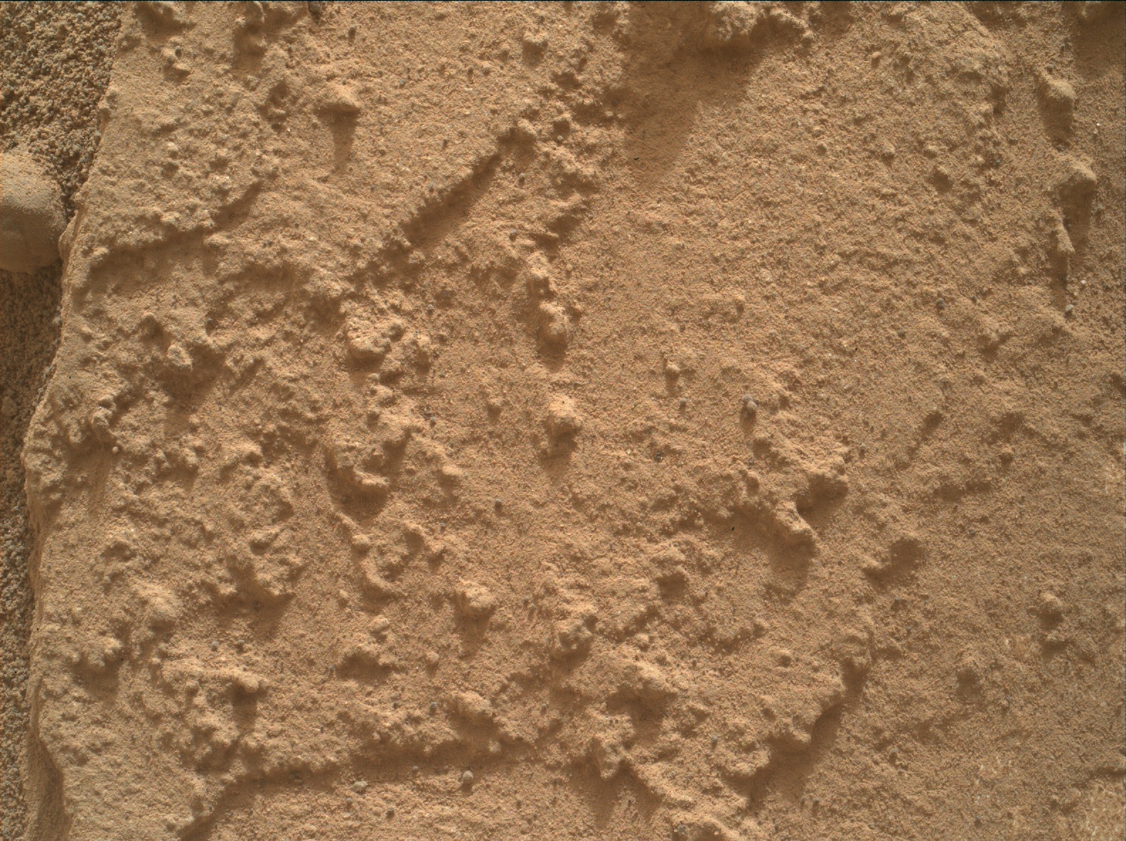Nasa's Mars rover Curiosity acquired this image using its Mars Hand Lens Imager (MAHLI) on Sol 3461
