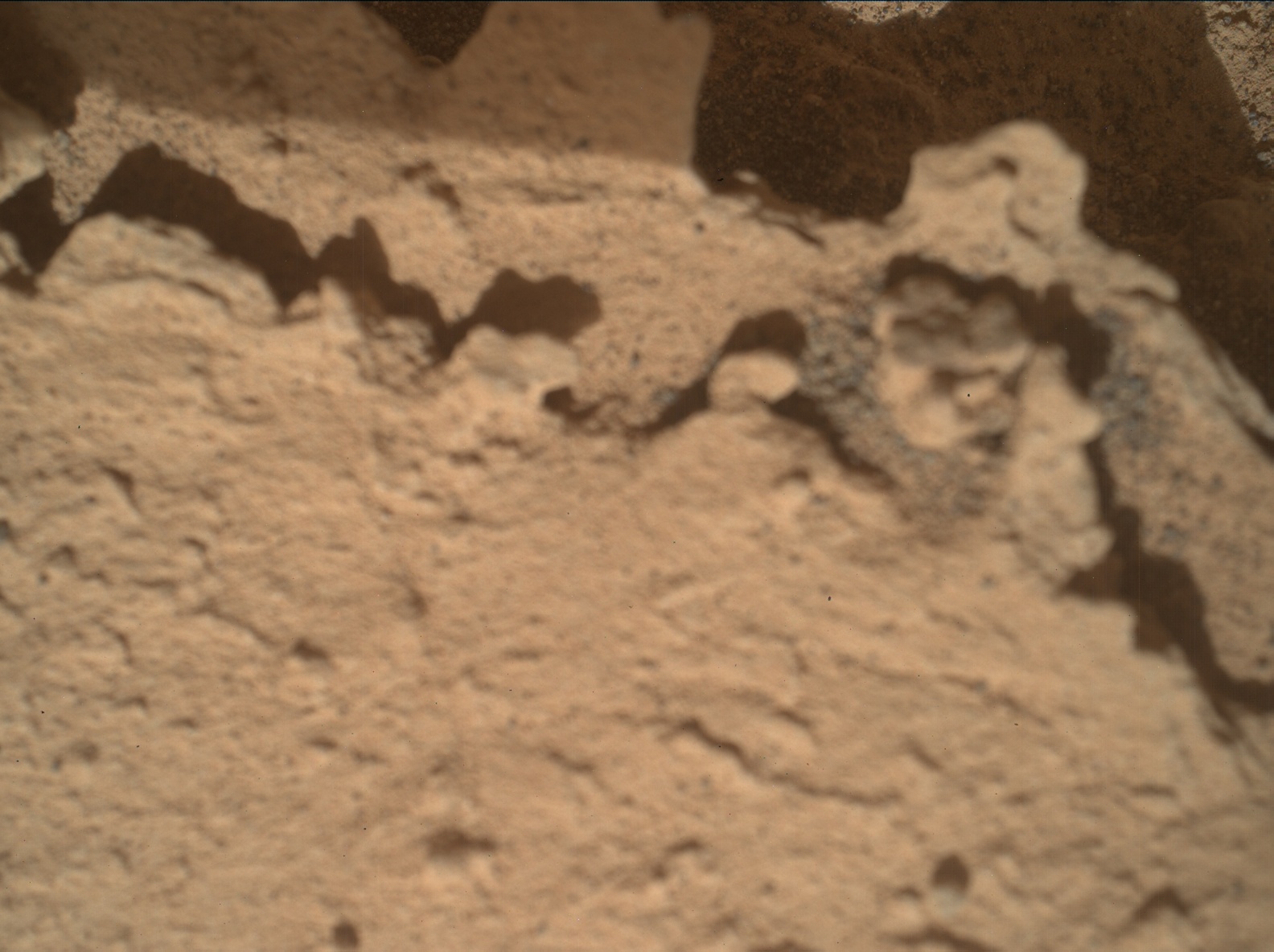 Nasa's Mars rover Curiosity acquired this image using its Mars Hand Lens Imager (MAHLI) on Sol 3462