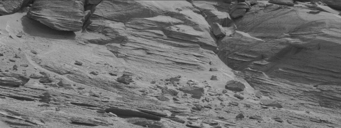 Nasa's Mars rover Curiosity acquired this image using its Mast Camera (Mastcam) on Sol 3465