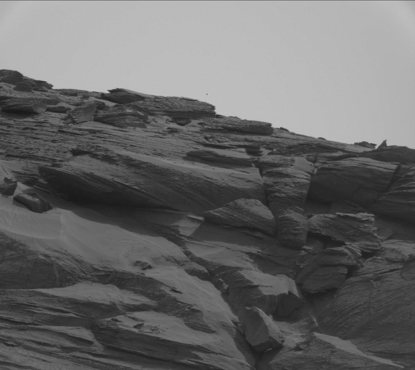 Nasa's Mars rover Curiosity acquired this image using its Mast Camera (Mastcam) on Sol 3465