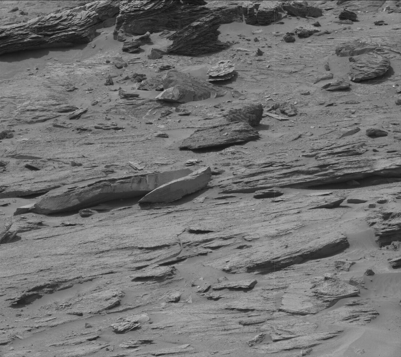 Nasa's Mars rover Curiosity acquired this image using its Mast Camera (Mastcam) on Sol 3471