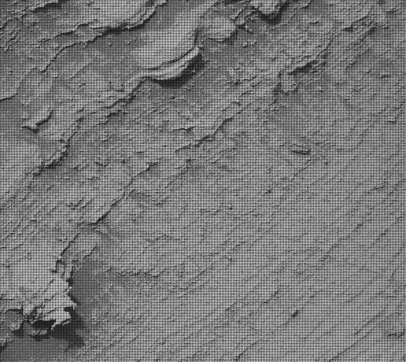 Nasa's Mars rover Curiosity acquired this image using its Mast Camera (Mastcam) on Sol 3476