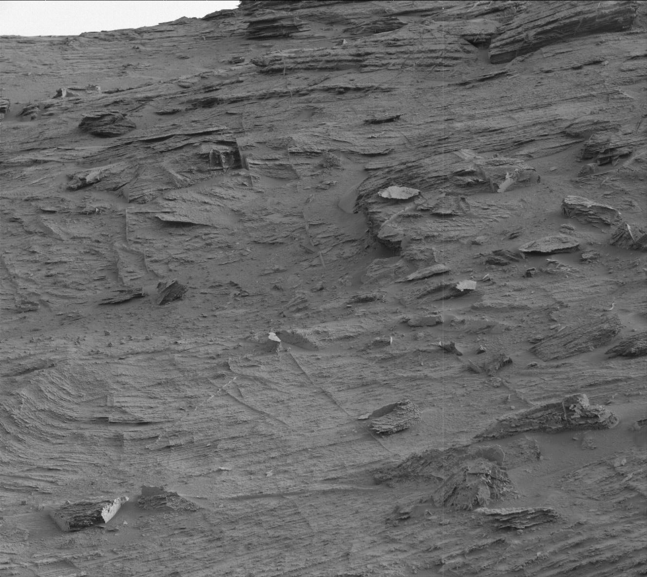 Nasa's Mars rover Curiosity acquired this image using its Mast Camera (Mastcam) on Sol 3478
