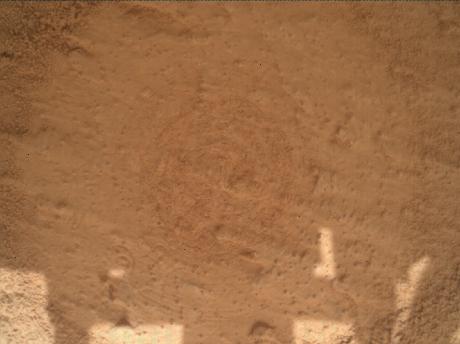Nasa's Mars rover Curiosity acquired this image using its Mars Hand Lens Imager (MAHLI) on Sol 3483