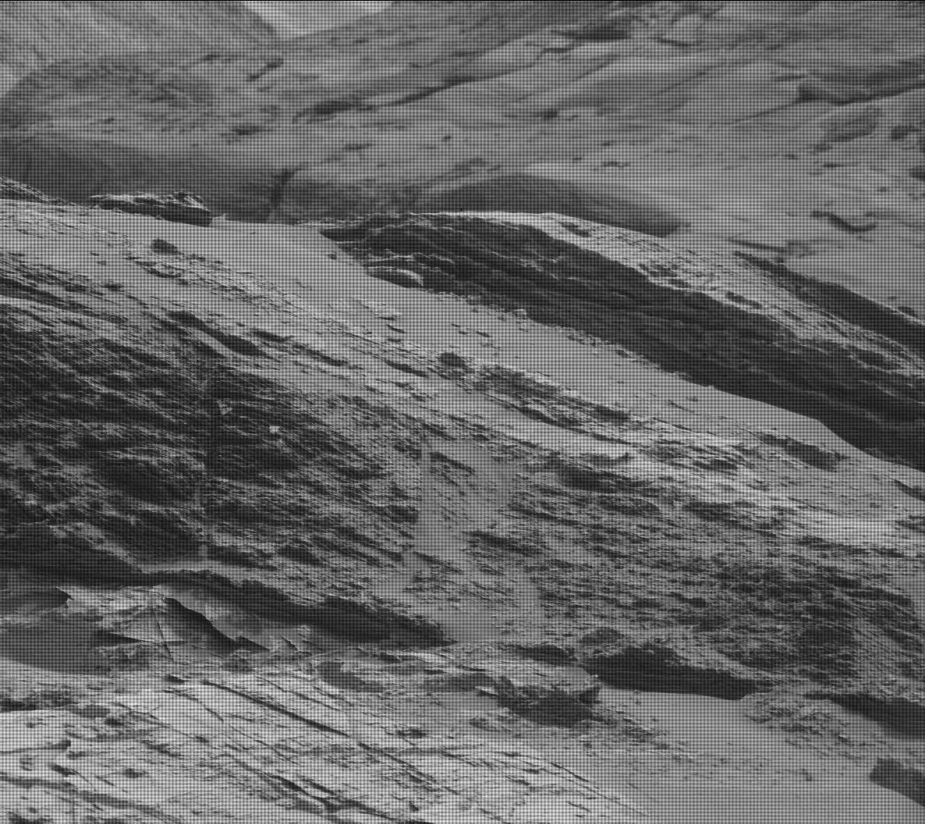 Nasa's Mars rover Curiosity acquired this image using its Mast Camera (Mastcam) on Sol 3487