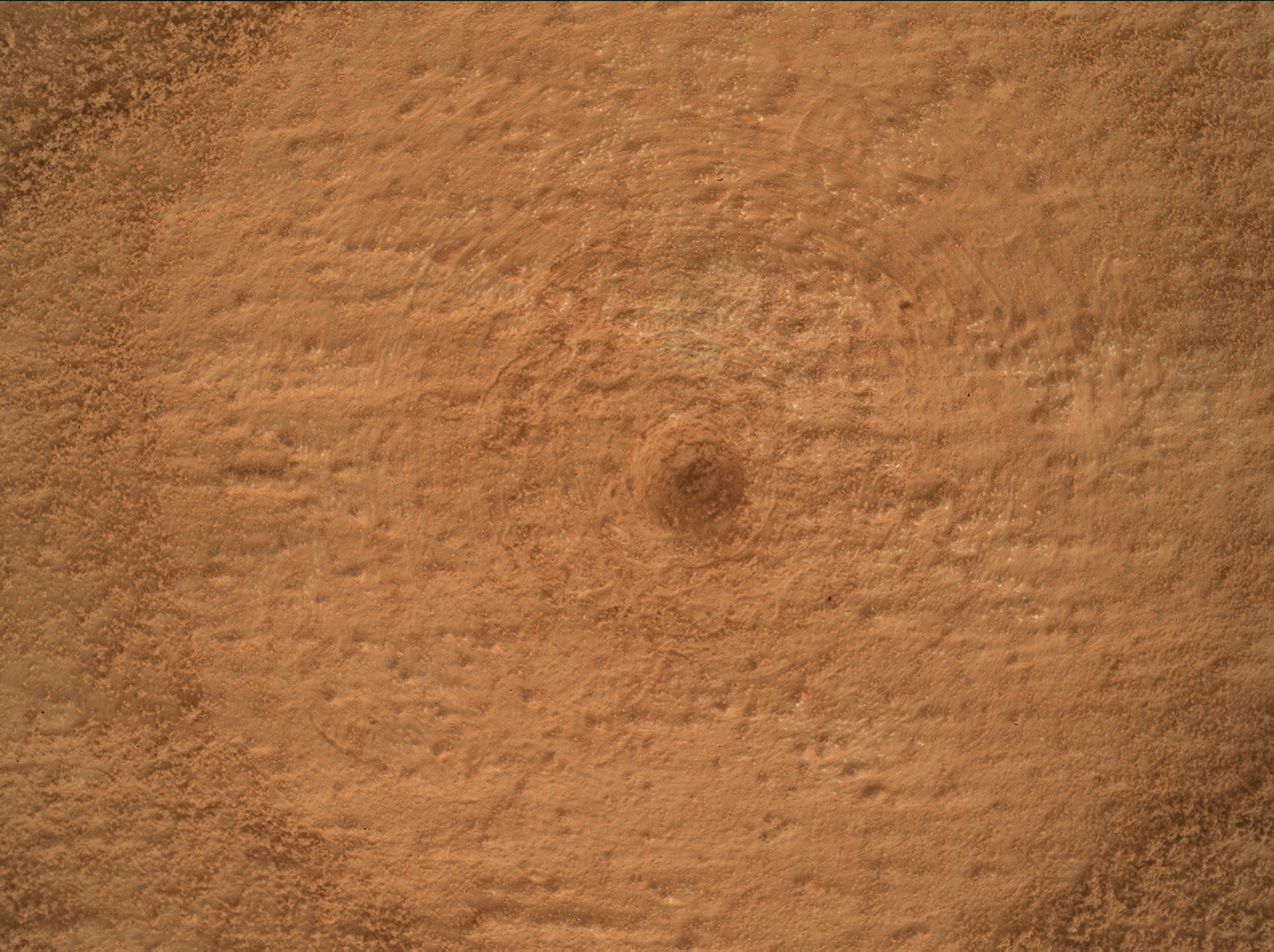 Nasa's Mars rover Curiosity acquired this image using its Mars Hand Lens Imager (MAHLI) on Sol 3488