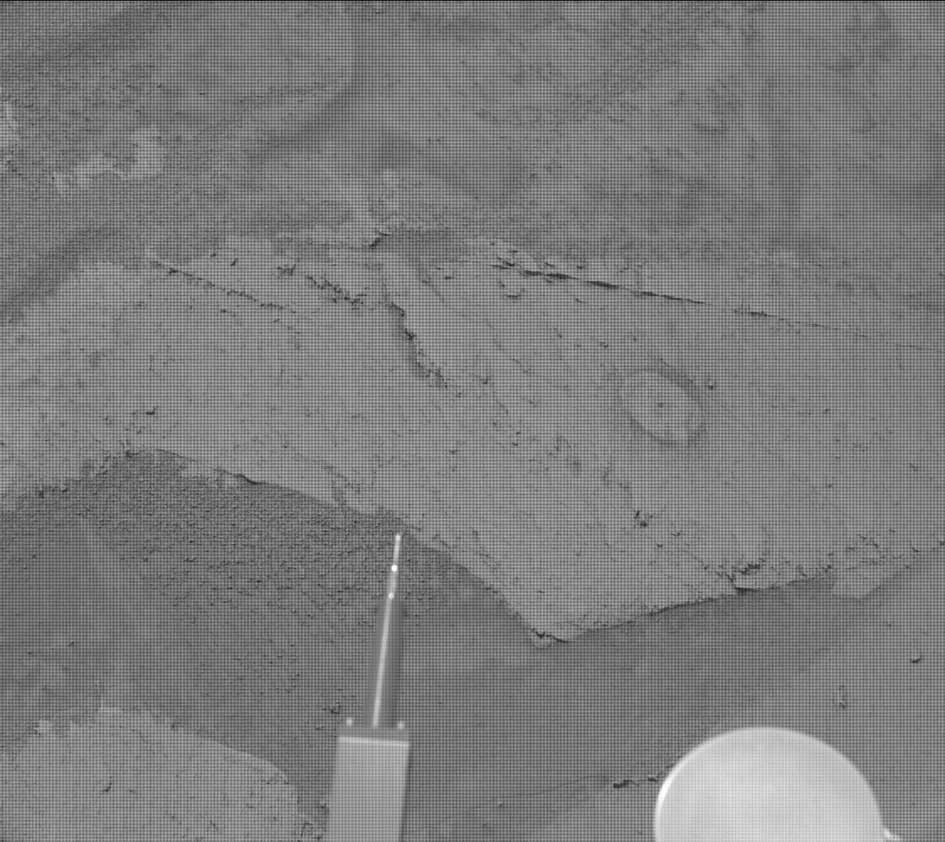 Nasa's Mars rover Curiosity acquired this image using its Mast Camera (Mastcam) on Sol 3489
