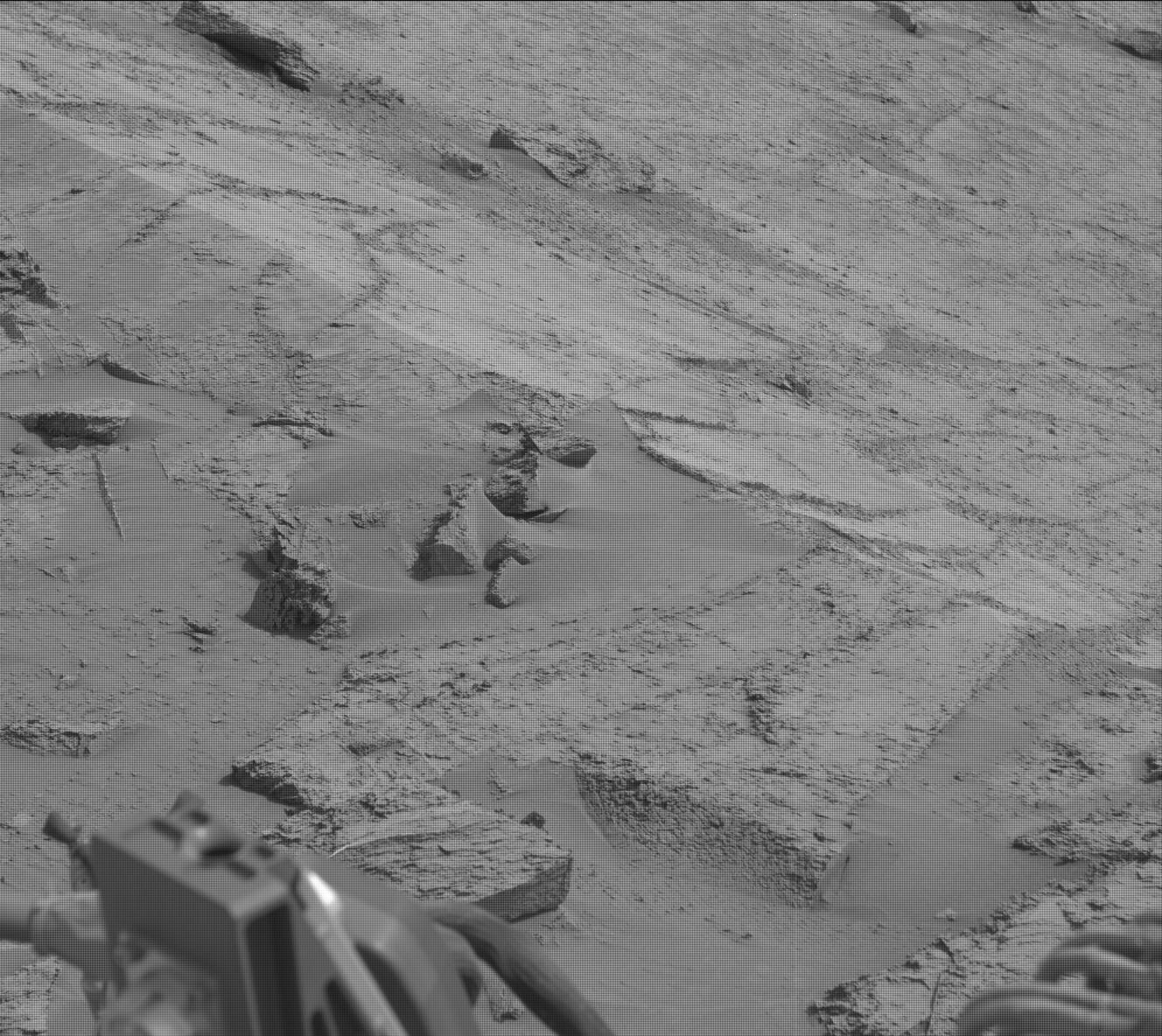 Nasa's Mars rover Curiosity acquired this image using its Mast Camera (Mastcam) on Sol 3491