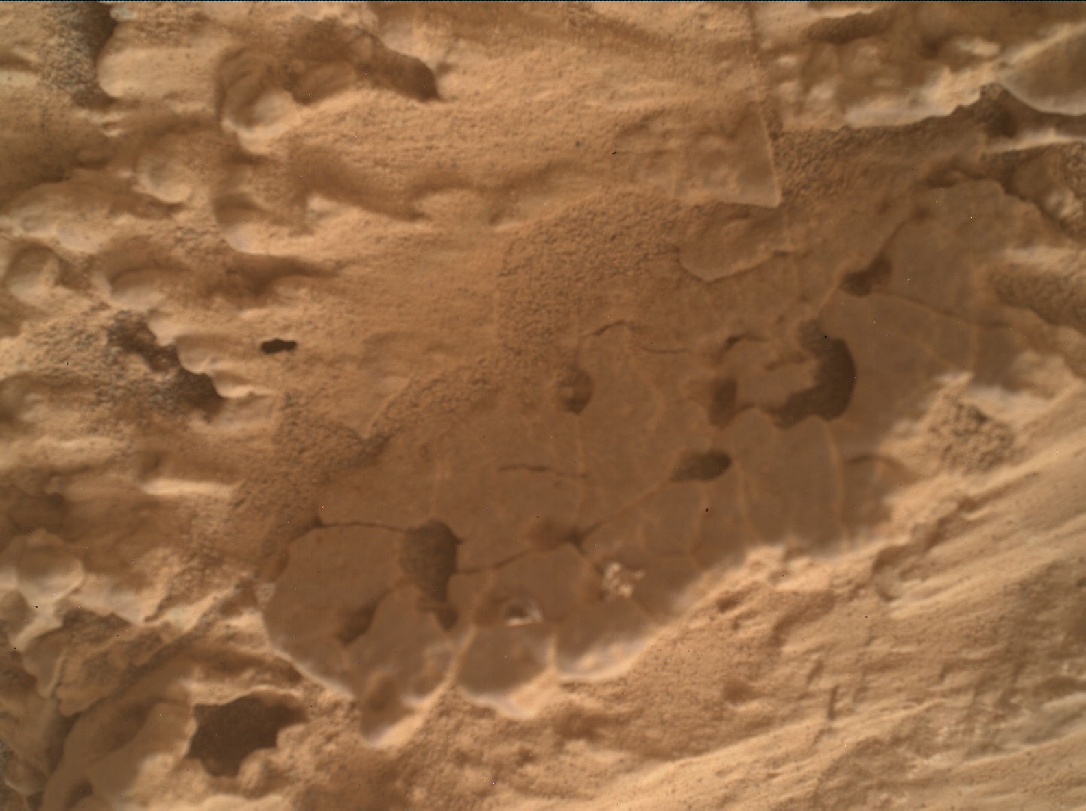 Nasa's Mars rover Curiosity acquired this image using its Mars Hand Lens Imager (MAHLI) on Sol 3491