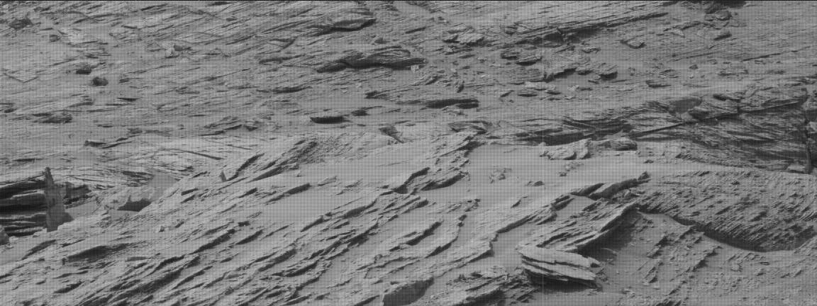 Nasa's Mars rover Curiosity acquired this image using its Mast Camera (Mastcam) on Sol 3493