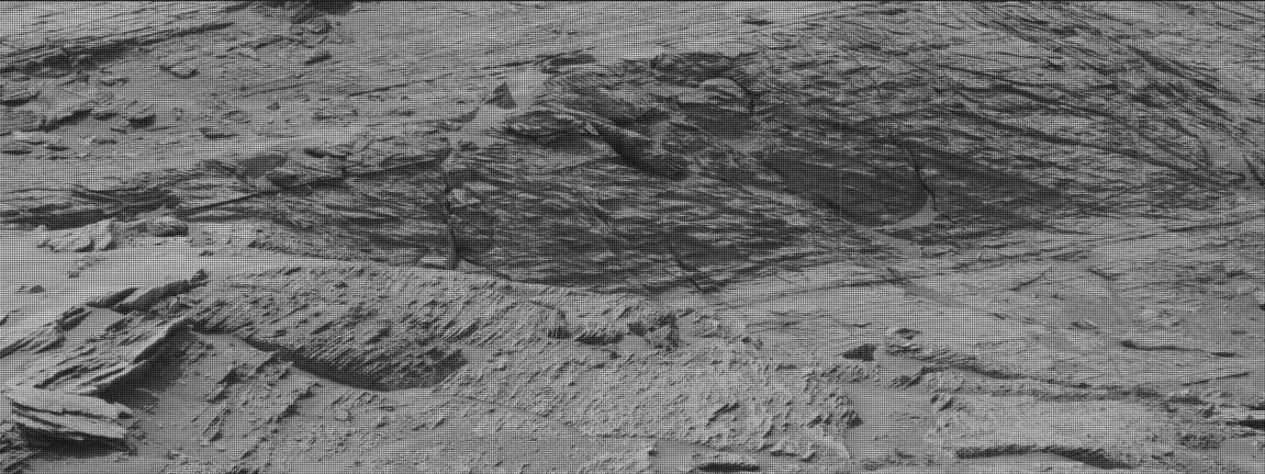 Nasa's Mars rover Curiosity acquired this image using its Mast Camera (Mastcam) on Sol 3493