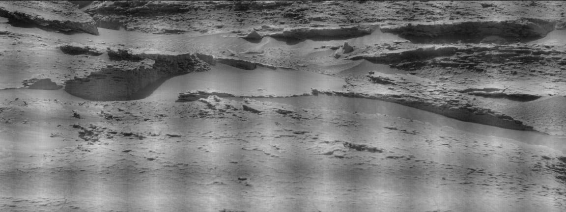Nasa's Mars rover Curiosity acquired this image using its Mast Camera (Mastcam) on Sol 3494