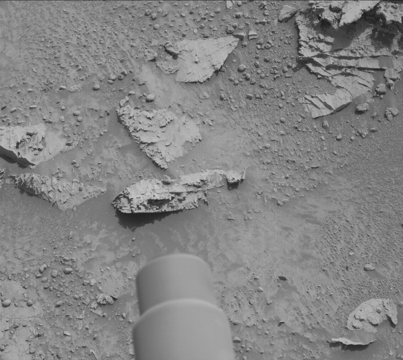 Nasa's Mars rover Curiosity acquired this image using its Mast Camera (Mastcam) on Sol 3495